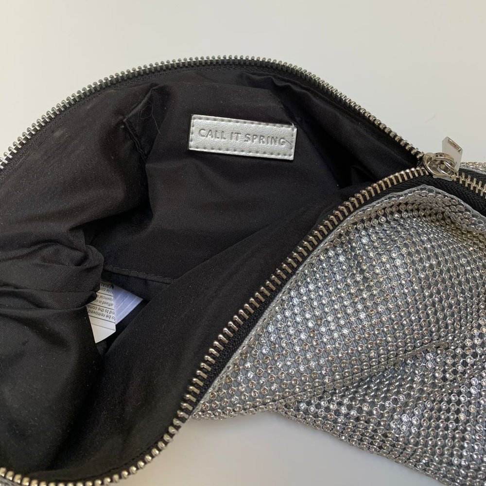 Call It Spring Mesh Rhinestone Bag - Picture 4 of 5